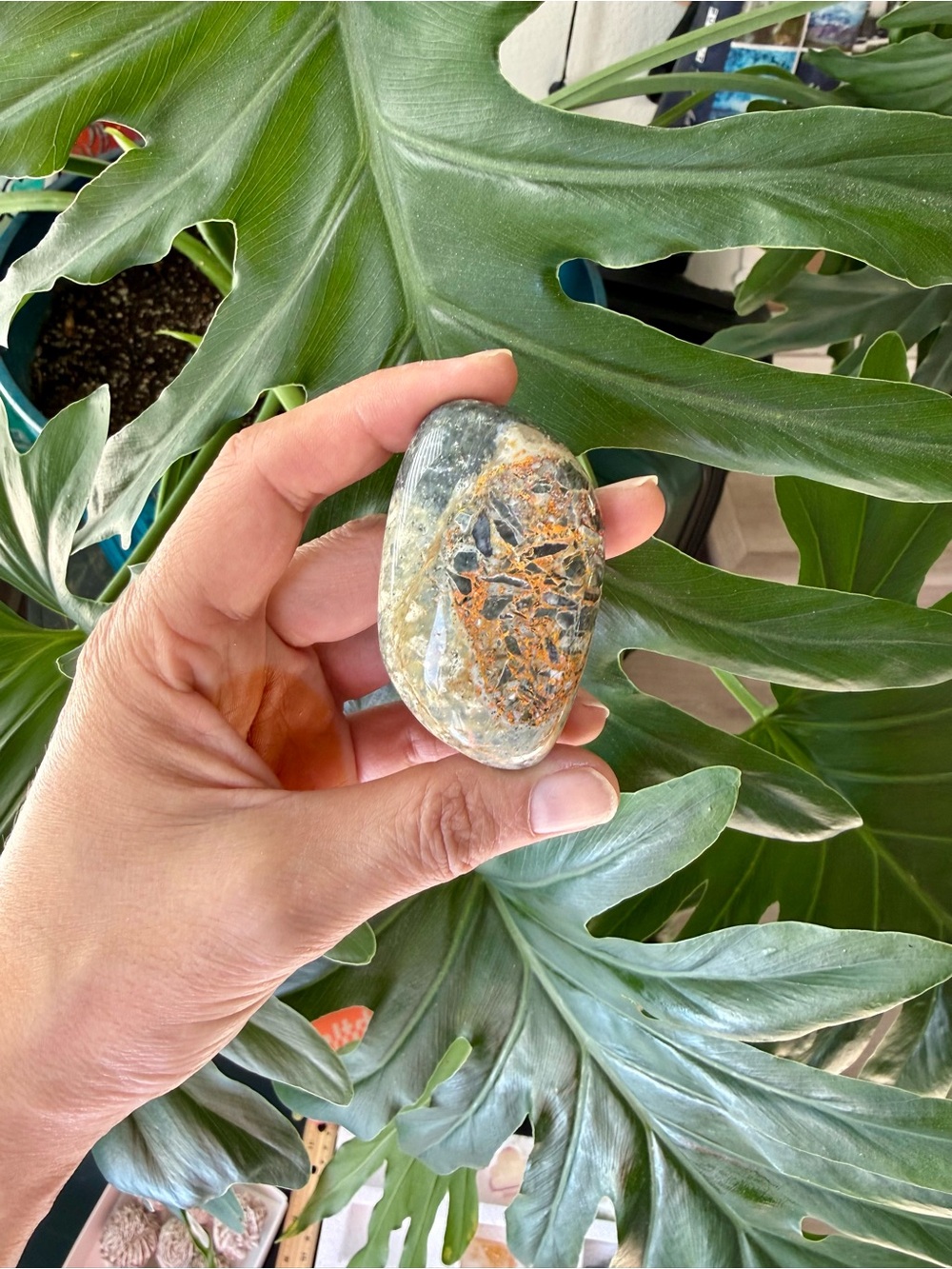 Magma chalcedony from Indonesia - collector’s grade